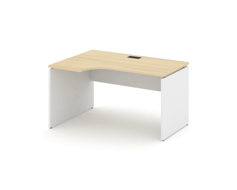 Стол рабочий эргоном. левый 1380x800/980x750 Стайл Проджект / Style Project