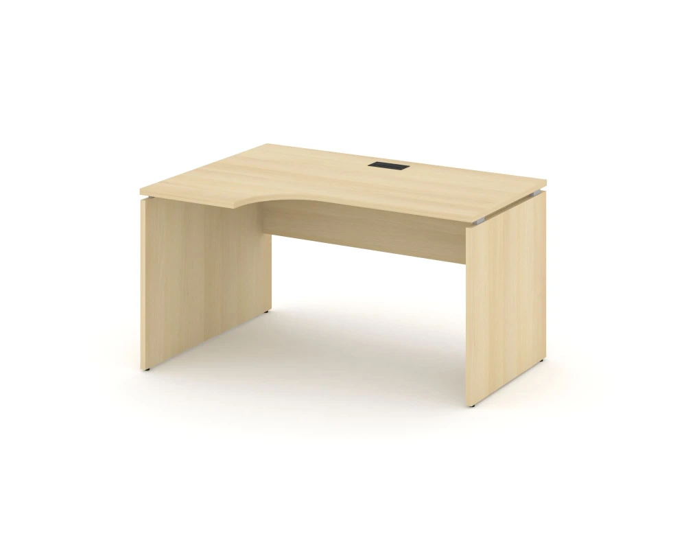 Стол рабочий эргоном. левый 1380x800/980x750 Стайл Проджект / Style Project