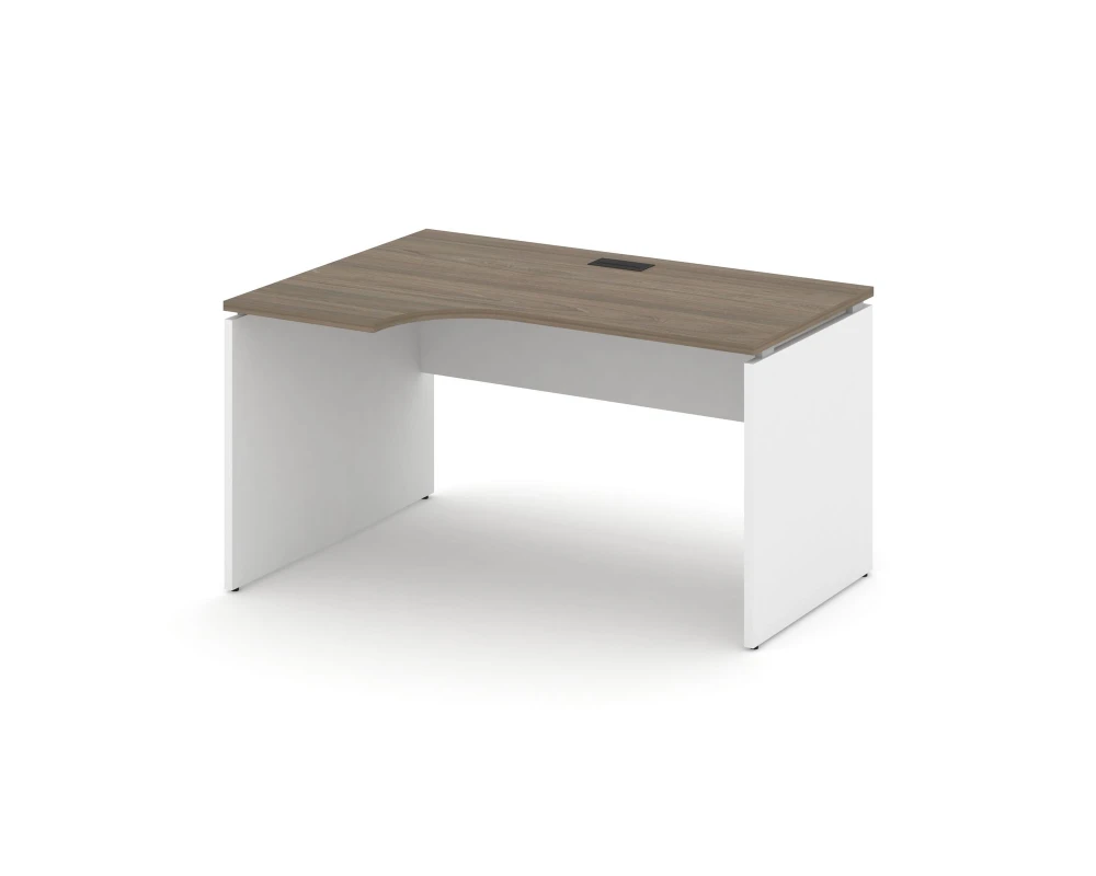 Стол рабочий эргоном. левый 1580x800/980x750 Стайл Проджект / Style Project