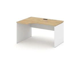 Стол рабочий эргоном. левый 1580x800/980x750 Стайл Проджект / Style Project images