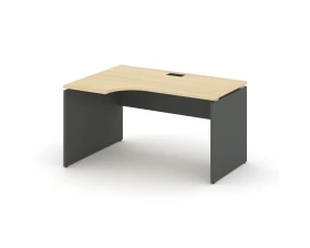 Стол рабочий эргоном. левый 1580x800/980x750 Стайл Проджект / Style Project images