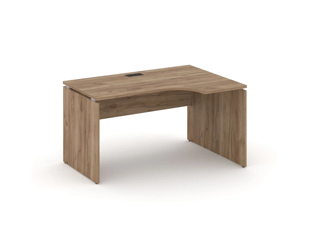 Стол рабочий эргоном. правый 1380x600/980x750 Стайл Проджект / Style Project