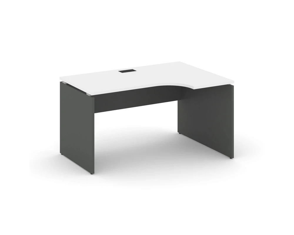 Стол рабочий эргоном. правый 1380x600/980x750 Стайл Проджект / Style Project