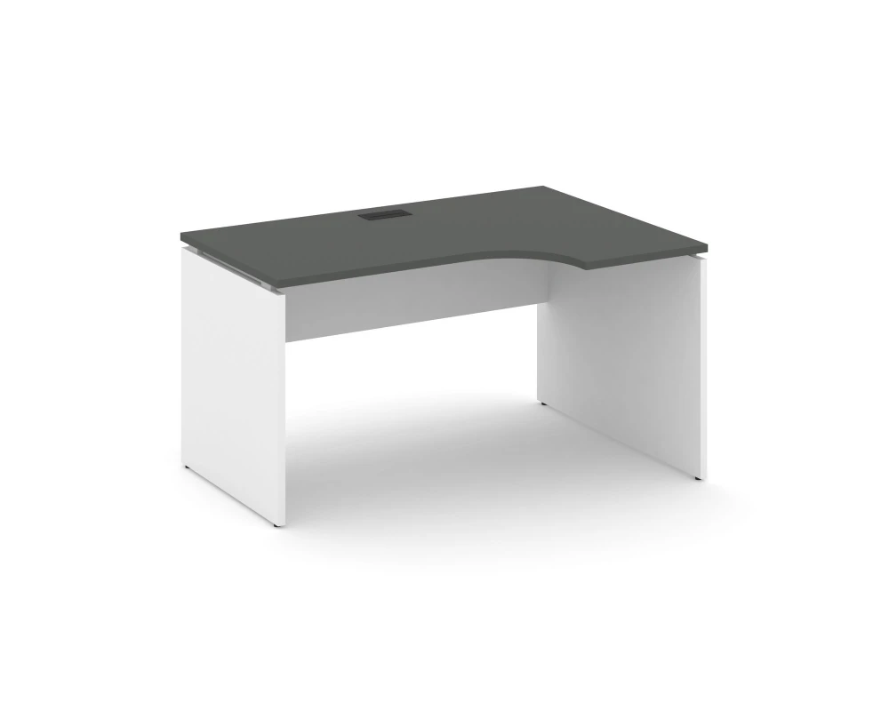 Стол рабочий эргоном. правый 1380x800/980x750 Стайл Проджект / Style Project