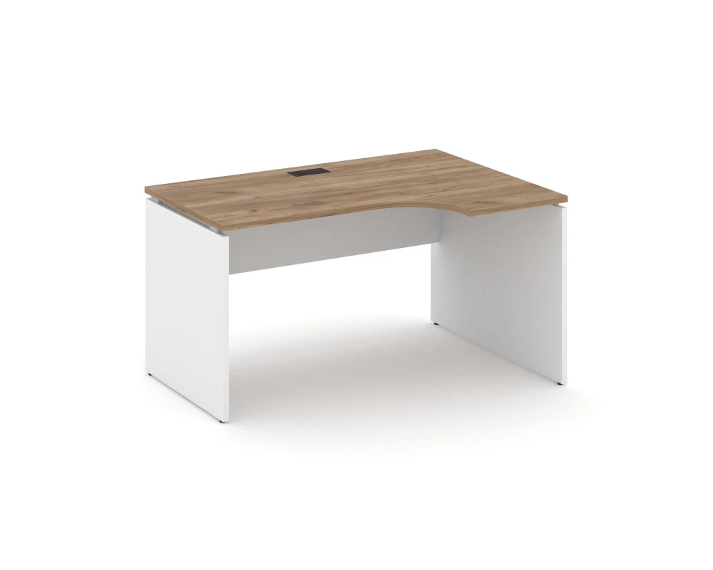 Стол рабочий эргоном. правый 1580x800/980x750 Стайл Проджект / Style Project