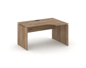 Стол рабочий эргоном. правый 1580x800/980x750 Стайл Проджект / Style Project images