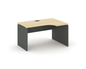 Стол рабочий эргоном. правый 1580x800/980x750 Стайл Проджект / Style Project images