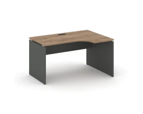 Стол рабочий эргоном. правый 1580x800/980x750 Стайл Проджект / Style Project images