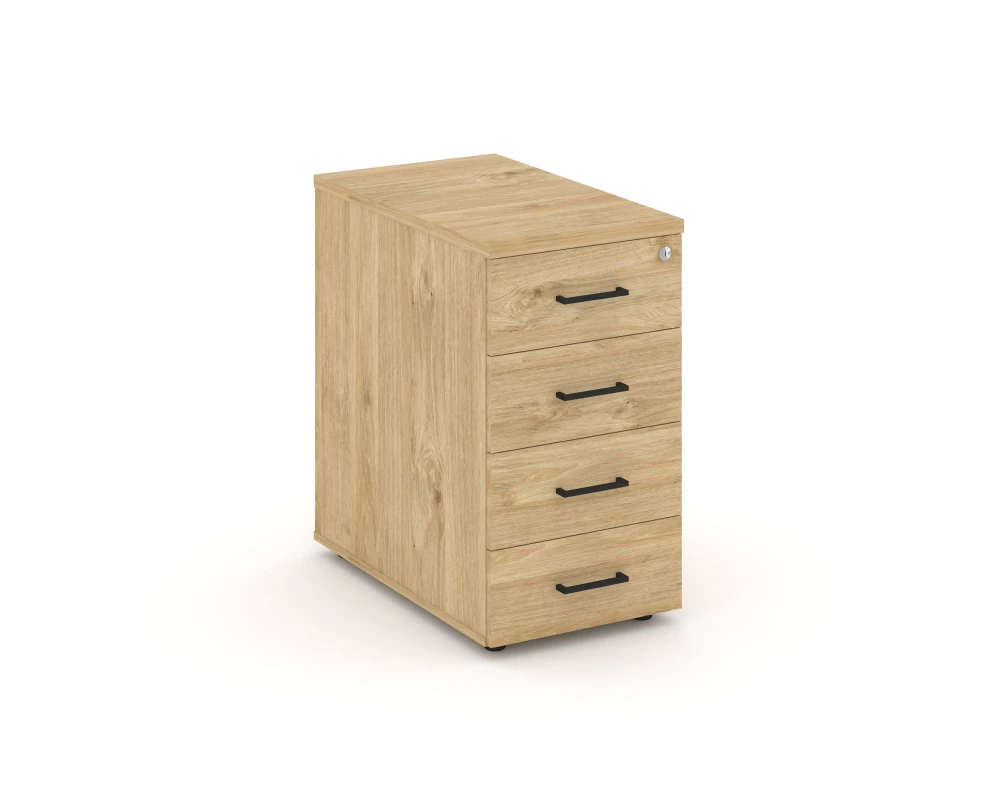 Тумба опорная/приставная с ящиками 416x700x750 Стайл Проджект / Style Project