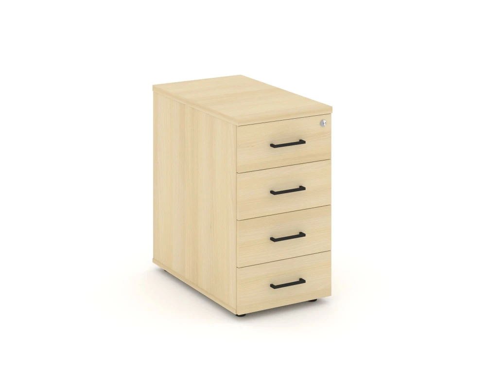 Тумба опорная/приставная с ящиками 416x800x750 Стайл Проджект / Style Project
