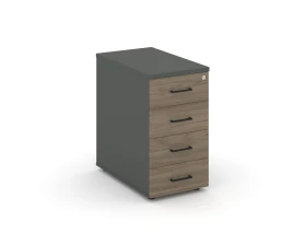 Тумба опорная/приставная с ящиками 416x800x750 Стайл Проджект / Style Project images