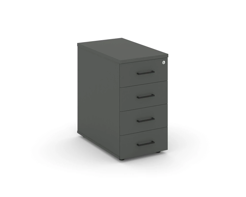 Тумба опорная/приставная с ящиками 416x800x750 Стайл Проджект / Style Project