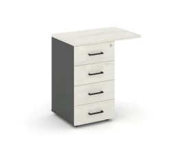 Тумба приставная с ящиками 416/700x460x750 Стайл Проджект / Style Project images