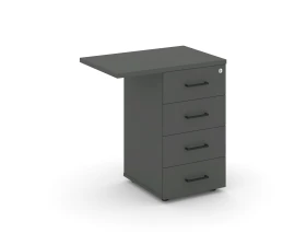 Тумба приставная с ящиками 416/700x460x750 Стайл Проджект / Style Project images
