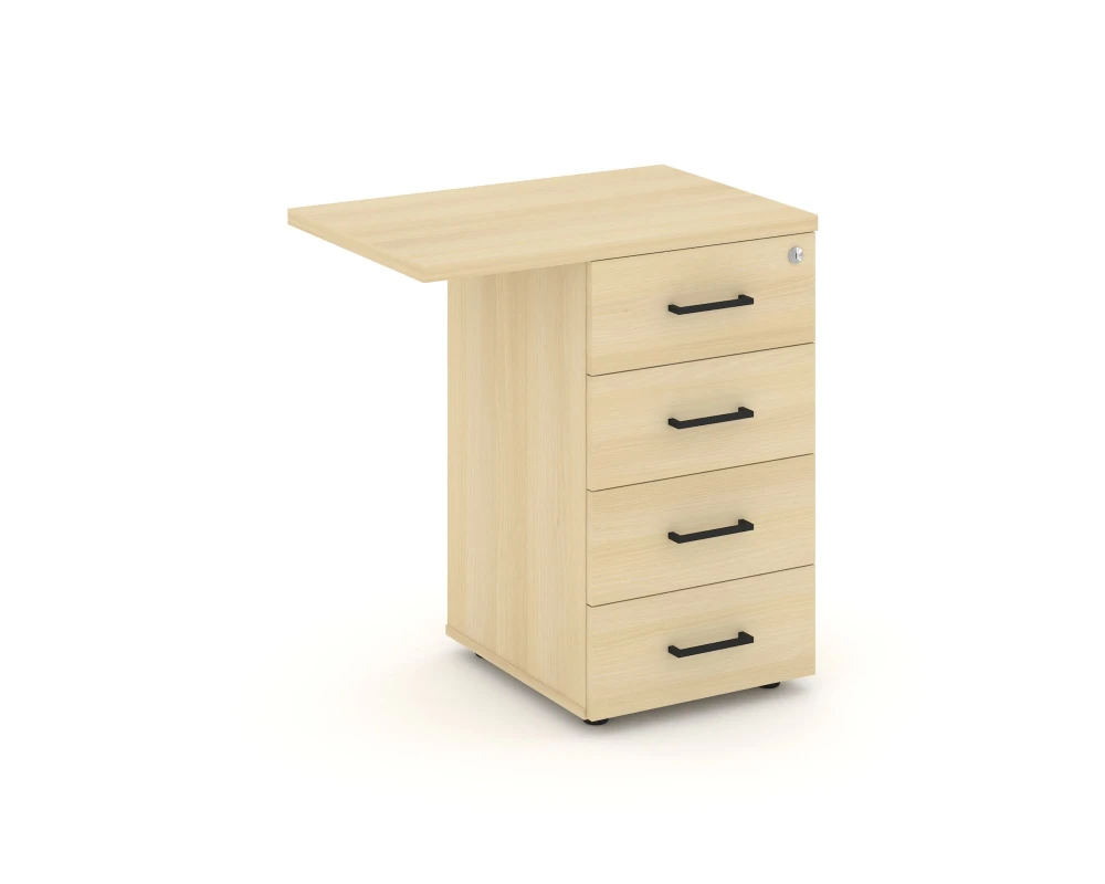 Тумба приставная с ящиками 416/700x460x750 Стайл Проджект / Style Project