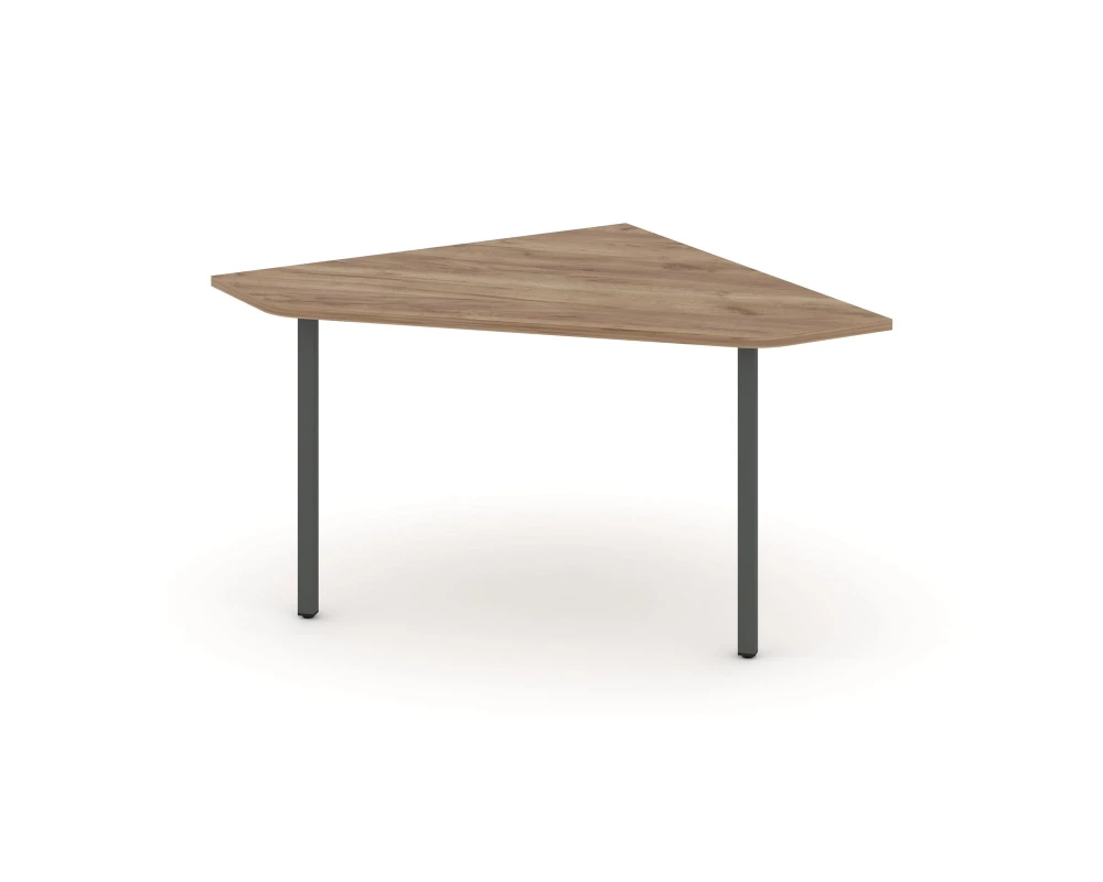 Угловой элемент перег. стола на П-образном каркасе 40 мм 1180x1180x750 Стайл Проджект / Style Project