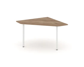 Угловой элемент перег. стола на П-образном каркасе 40 мм 1180x1180x750 Стайл Проджект / Style Project images