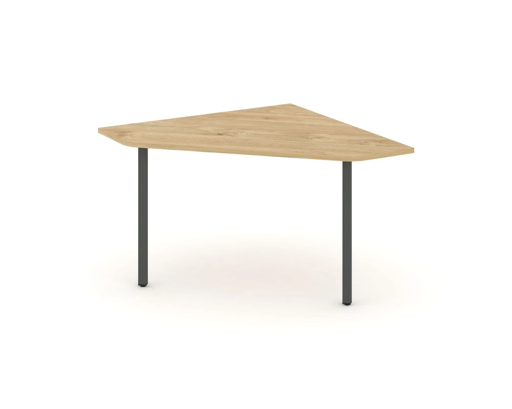 Угловой элемент перег. стола на П-образном каркасе 40 мм 1180x1180x750 Стайл Проджект / Style Project