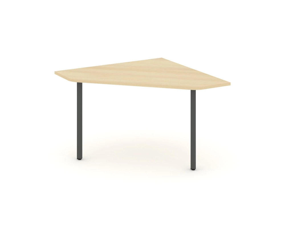 Угловой элемент перег. стола на П-образном каркасе 40 мм 1180x1180x750 Стайл Проджект / Style Project