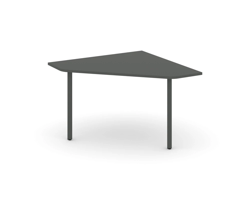 Угловой элемент перег. стола на П-образном каркасе 40 мм 1180x1180x750 Стайл Проджект / Style Project