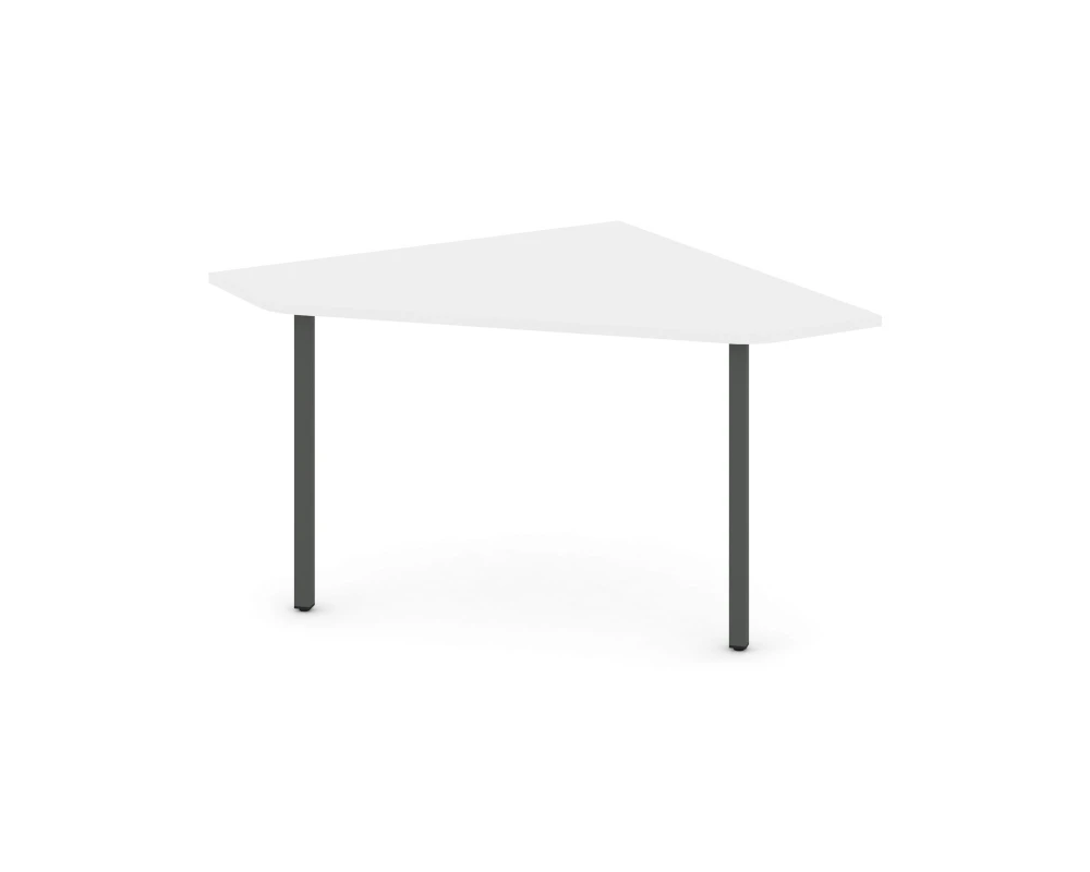 Угловой элемент перег. стола на П-образном каркасе 40 мм 1180x1180x750 Стайл Проджект / Style Project