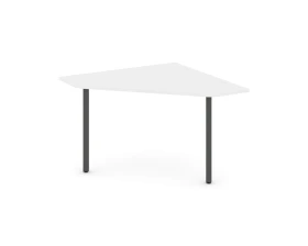 Угловой элемент перег. стола на П-образном каркасе 40 мм 1180x1180x750 Стайл Проджект / Style Project images