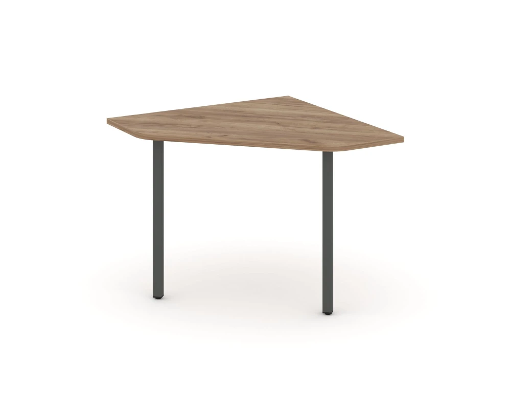 Угловой элемент перег. стола на П-образном каркасе 40 мм 980x980x750 Стайл Проджект / Style Project