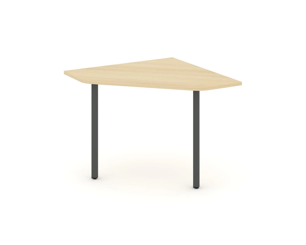 Угловой элемент перег. стола на П-образном каркасе 40 мм 980x980x750 Стайл Проджект / Style Project