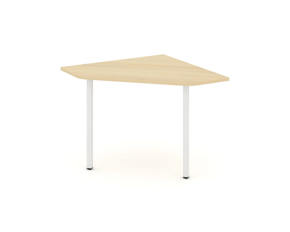 Угловой элемент перег. стола на П-образном каркасе 40 мм 980x980x750 Стайл Проджект / Style Project