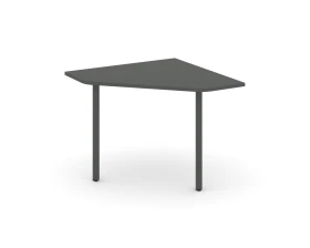 Угловой элемент перег. стола на П-образном каркасе 40 мм 980x980x750 Стайл Проджект / Style Project images