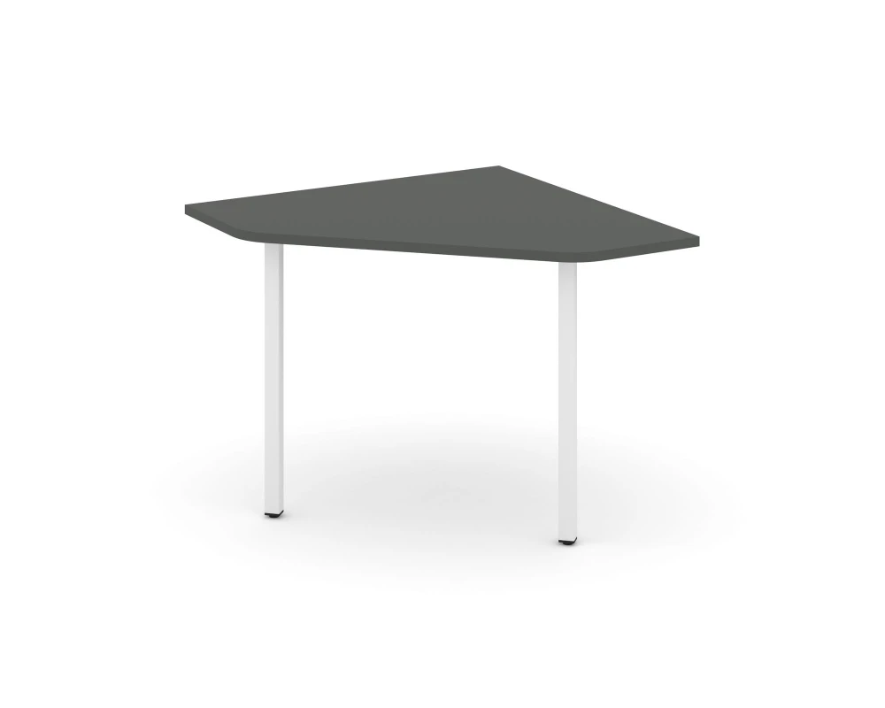 Угловой элемент перег. стола на П-образном каркасе 40 мм 980x980x750 Стайл Проджект / Style Project