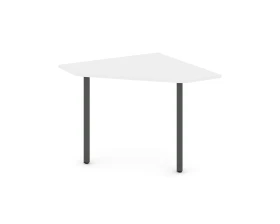 Угловой элемент перег. стола на П-образном каркасе 40 мм 980x980x750 Стайл Проджект / Style Project images