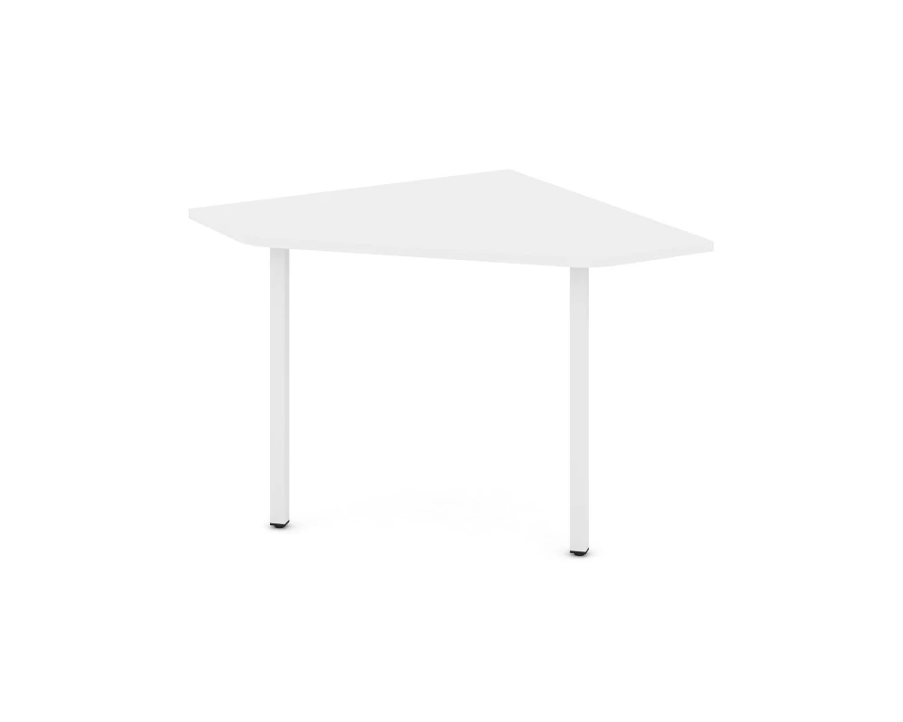 Угловой элемент перег. стола на П-образном каркасе 40 мм 980x980x750 Стайл Проджект / Style Project