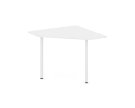 Угловой элемент перег. стола на П-образном каркасе 40 мм 980x980x750 Стайл Проджект / Style Project images