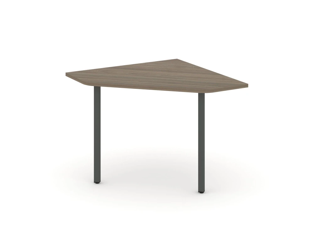 Угловой элемент перег. стола на П-образном каркасе 40 мм 980x980x750 Стайл Проджект / Style Project