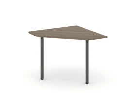 Угловой элемент перег. стола на П-образном каркасе 40 мм 980x980x750 Стайл Проджект / Style Project images