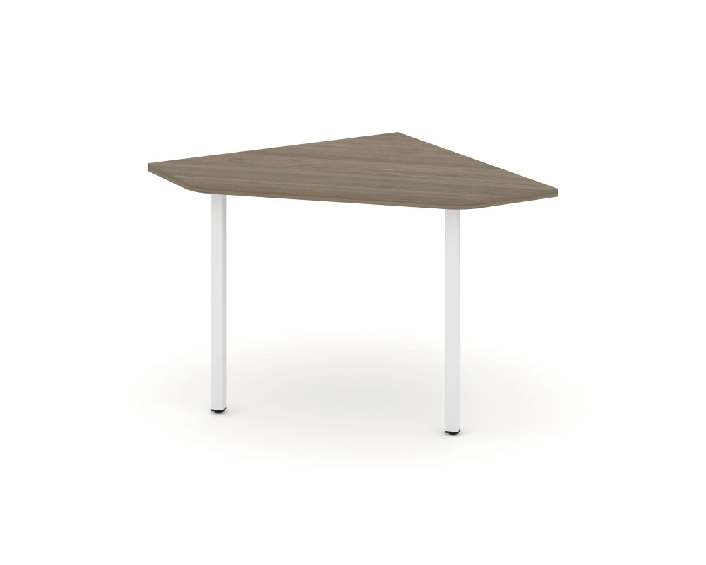 Угловой элемент перег. стола на П-образном каркасе 40 мм 980x980x750 Стайл Проджект / Style Project