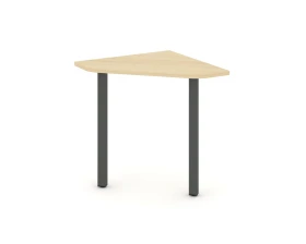 Угловой элемент перег. стола на П-образном каркасе 50 мм 700x700x750 Стайл Проджект / Style Project images