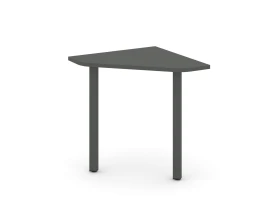 Угловой элемент перег. стола на П-образном каркасе 50 мм 700x700x750 Стайл Проджект / Style Project images