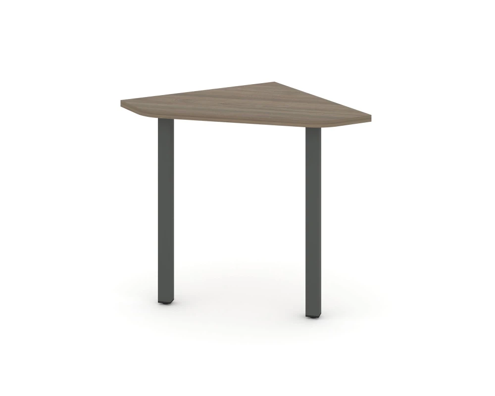 Угловой элемент перег. стола на П-образном каркасе 50 мм 700x700x750 Стайл Проджект / Style Project