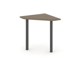 Угловой элемент перег. стола на П-образном каркасе 50 мм 700x700x750 Стайл Проджект / Style Project images