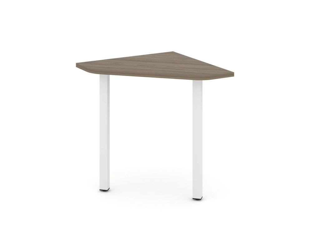 Угловой элемент перег. стола на П-образном каркасе 50 мм 700x700x750 Стайл Проджект / Style Project