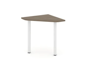 Угловой элемент перег. стола на П-образном каркасе 50 мм 700x700x750 Стайл Проджект / Style Project images