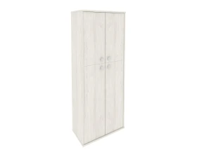 Шкаф высокий широкий 2 средние двери ЛДСП 2 низкие двери ЛДСП Стайл Систем / Style System images