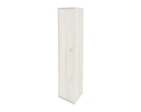 Шкаф высокий узкий 1 высокая дверь ЛДСП левый 412x410x1980 Стайл Систем / Style System images