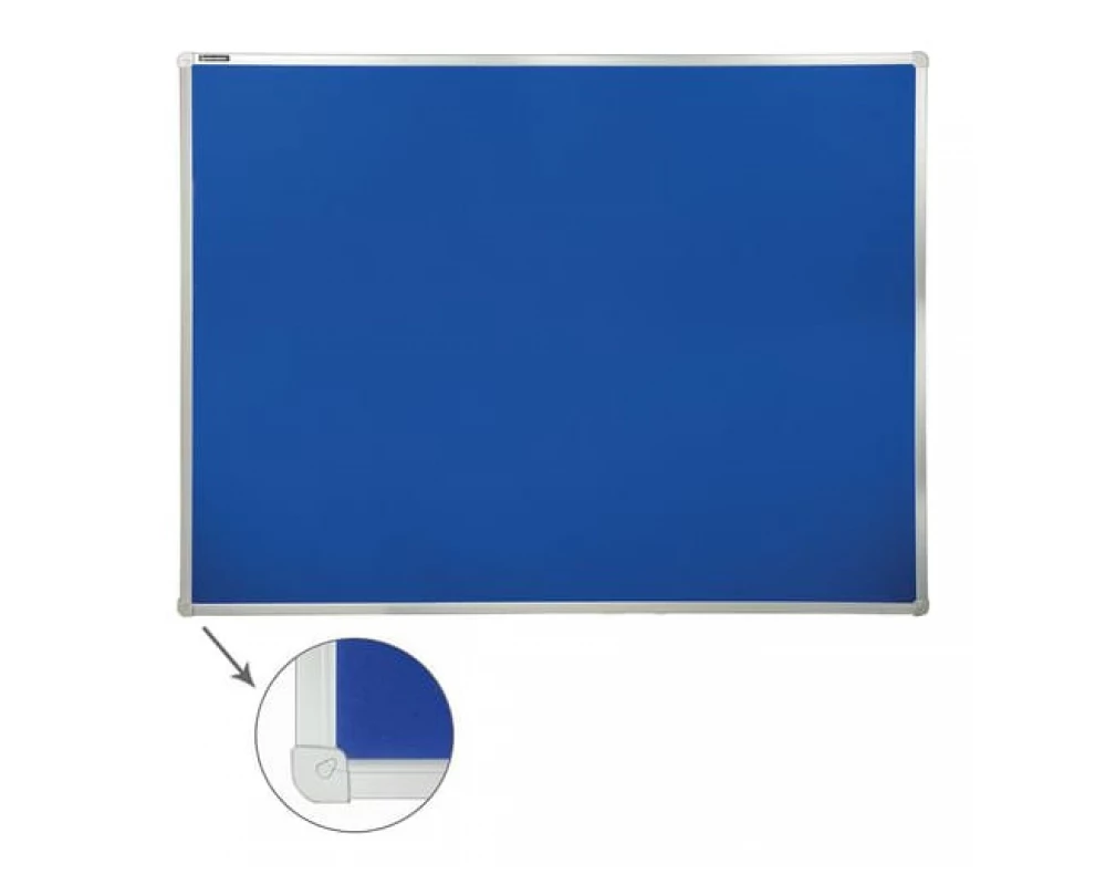 Доска c текстильным покрытием BRAUBERG для объявлений 90х120