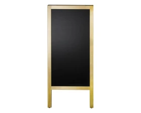 Доска штендер магнитно маркерная и для мела STAFF двусторонняя 54х109 images