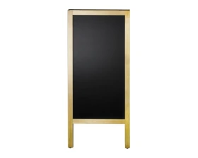 Доска штендер магнитно маркерная и для мела STAFF двусторонняя 54х109 images