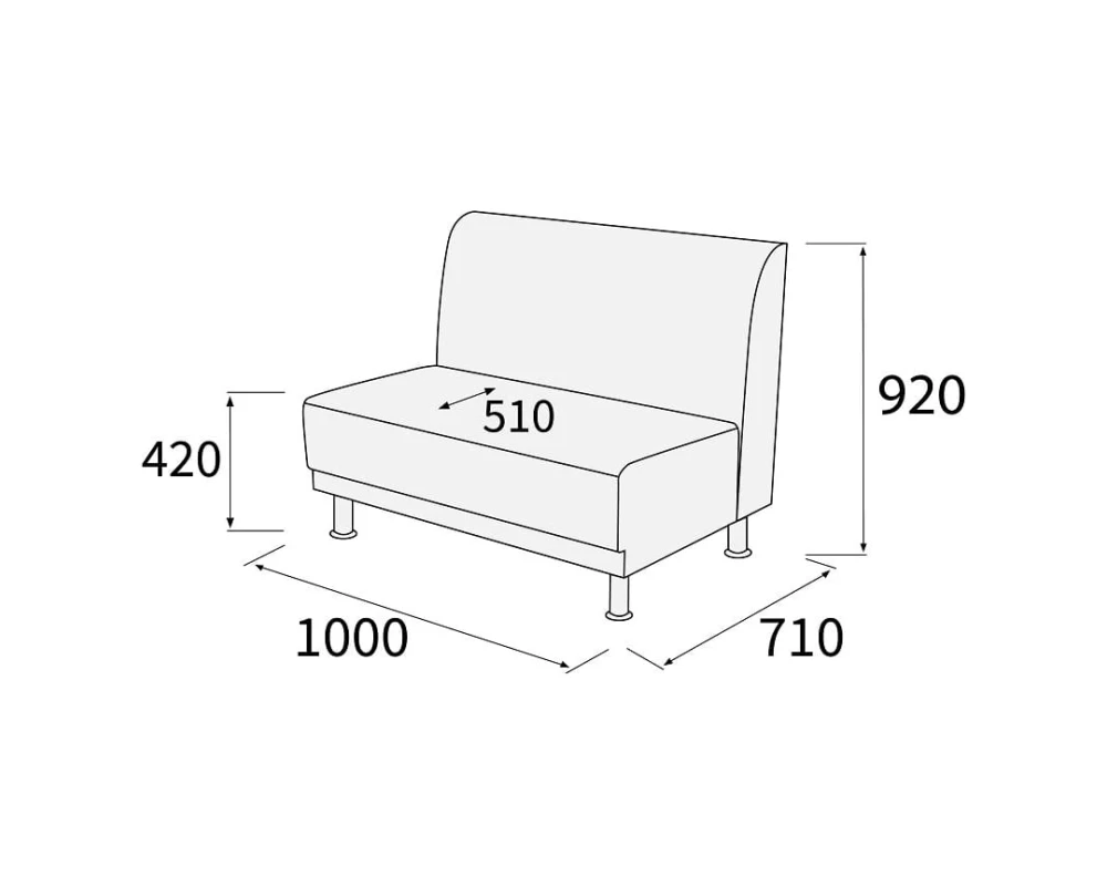 Модуль 2-х местный Снейк