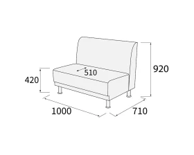 Модуль 2-х местный Снейк images
